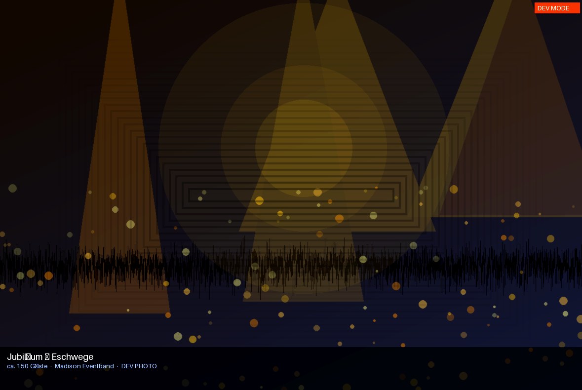 Madison Eventband Gesamtauftritt